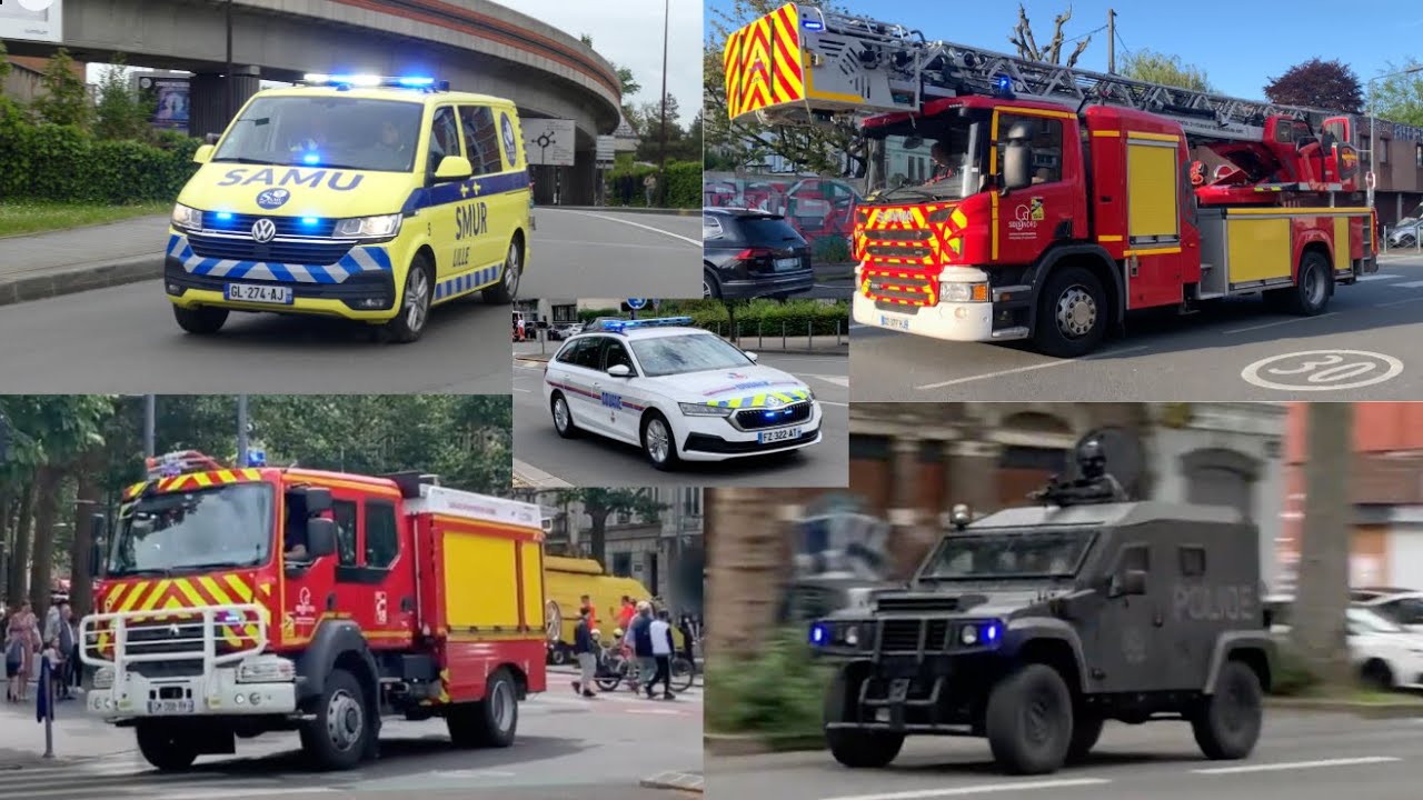 Лучшее из 2023 года - подборка спасательных и аварийных автомобилей