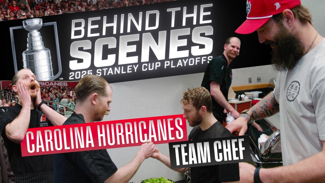 Behind the Scenes: A Day With the Team Chef of the Carolina Hurricanes
