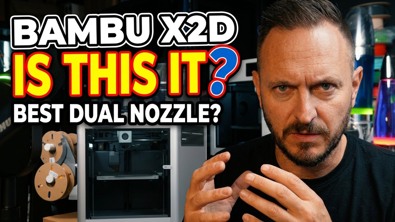 Bambu Lab X2D Hands On: Faster, Smarter, Better Than the X1?