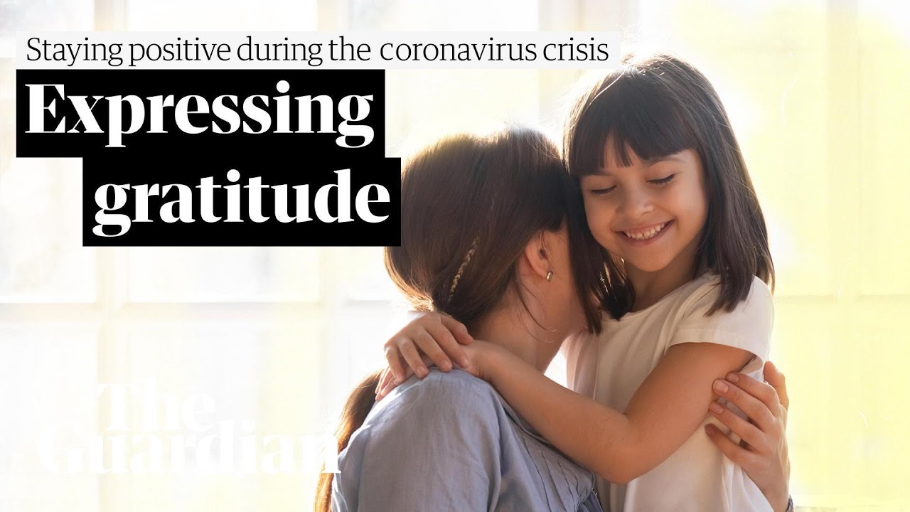 Expressing gratitude during the coronavirus crisis