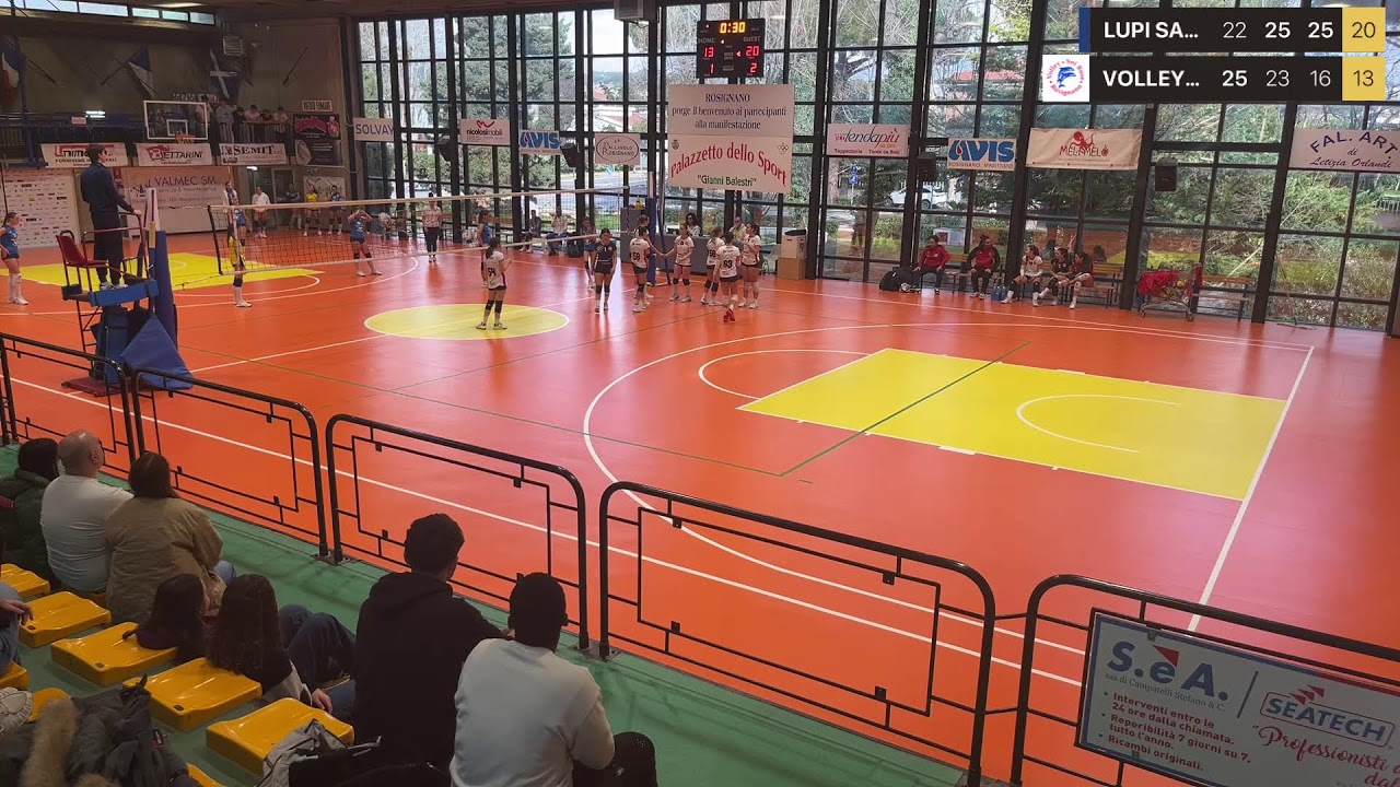 Live alimentato dall'app Swish Live
LUPI SANTA CROCE VS VOLLEY SEI ROSE