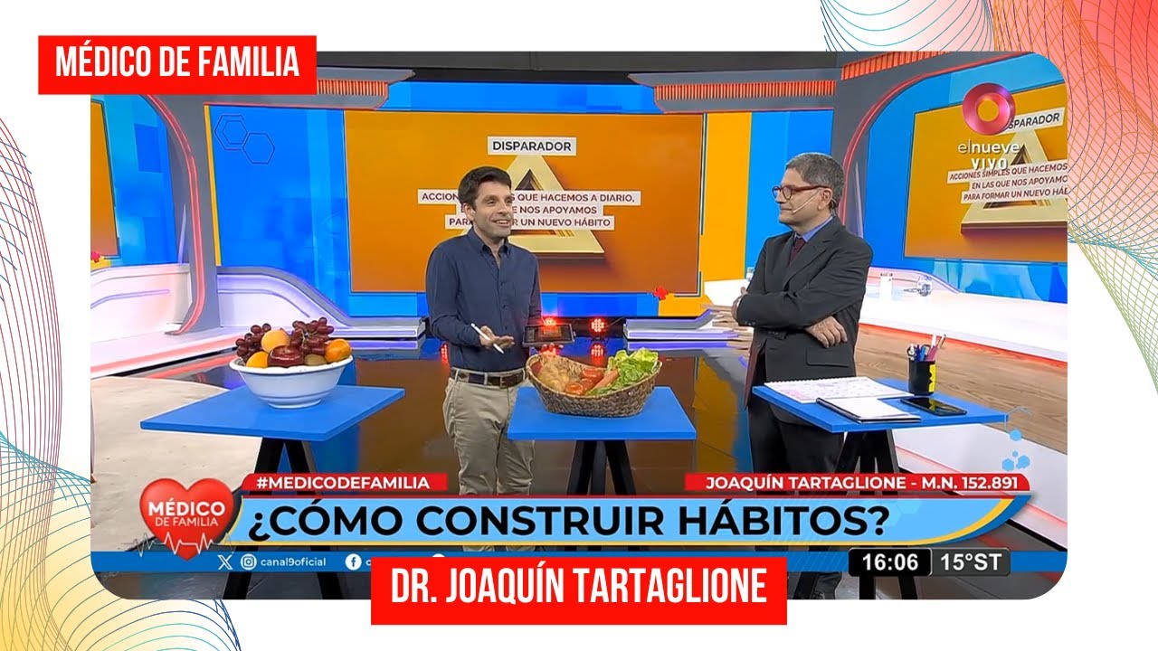 ¿Cómo construir hábitos? | Médico de familia | Dr. Jorge Tartaglione | Dr. Joaquín Tartaglione