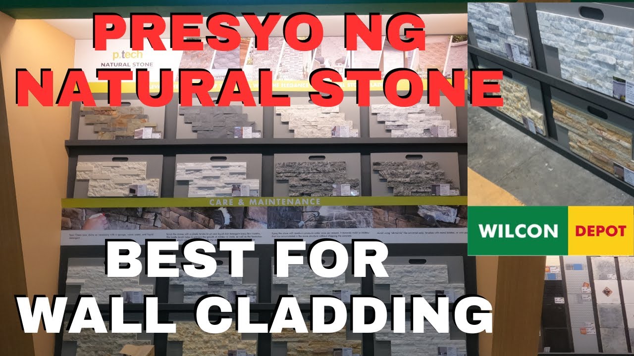 PRESYO NG DECO STONE NATURAL STONE SA WILCON | BEST FOR WALL CLADDING