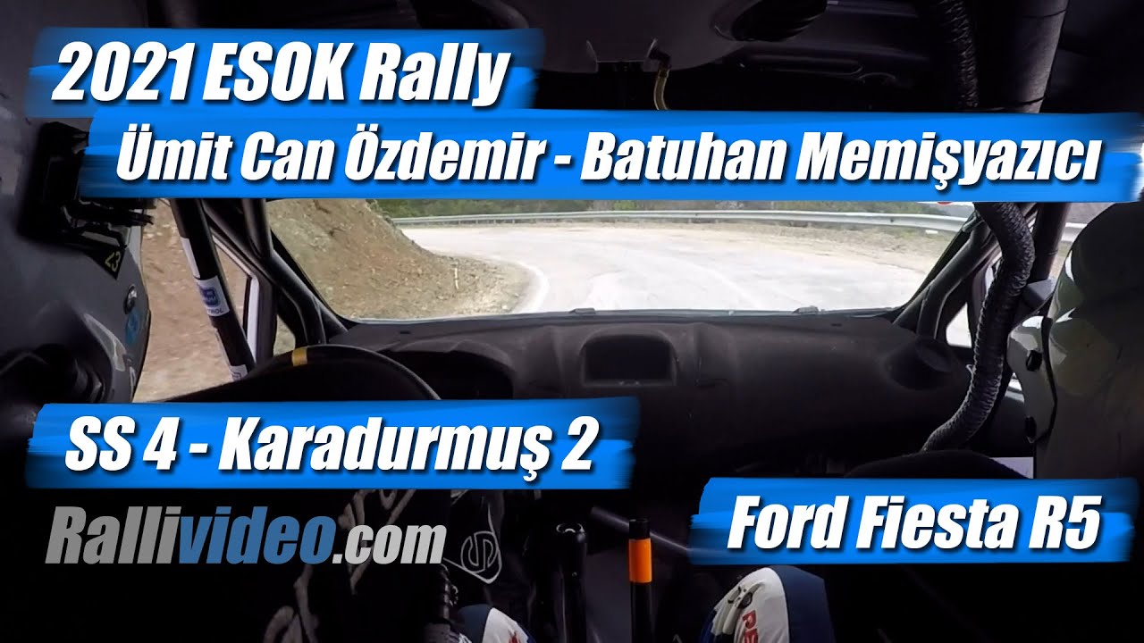 INCAR // 2021 ESOK Rally Ümit Can Özdemir - Batuhan Memişyazıcı / SS4 Karadurmuş 2 / Ford Fiesta R5
