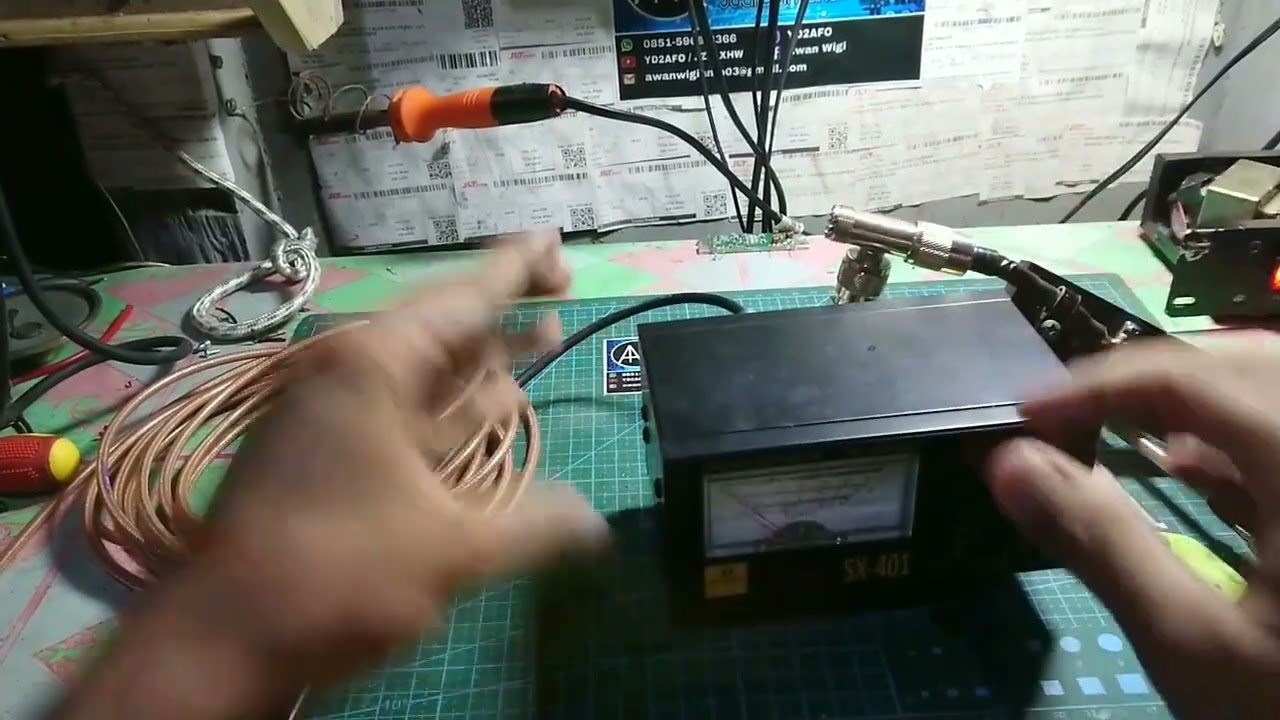 Ukuran kabel untuk Antena Larsen || mact di 140.000 - 143.000