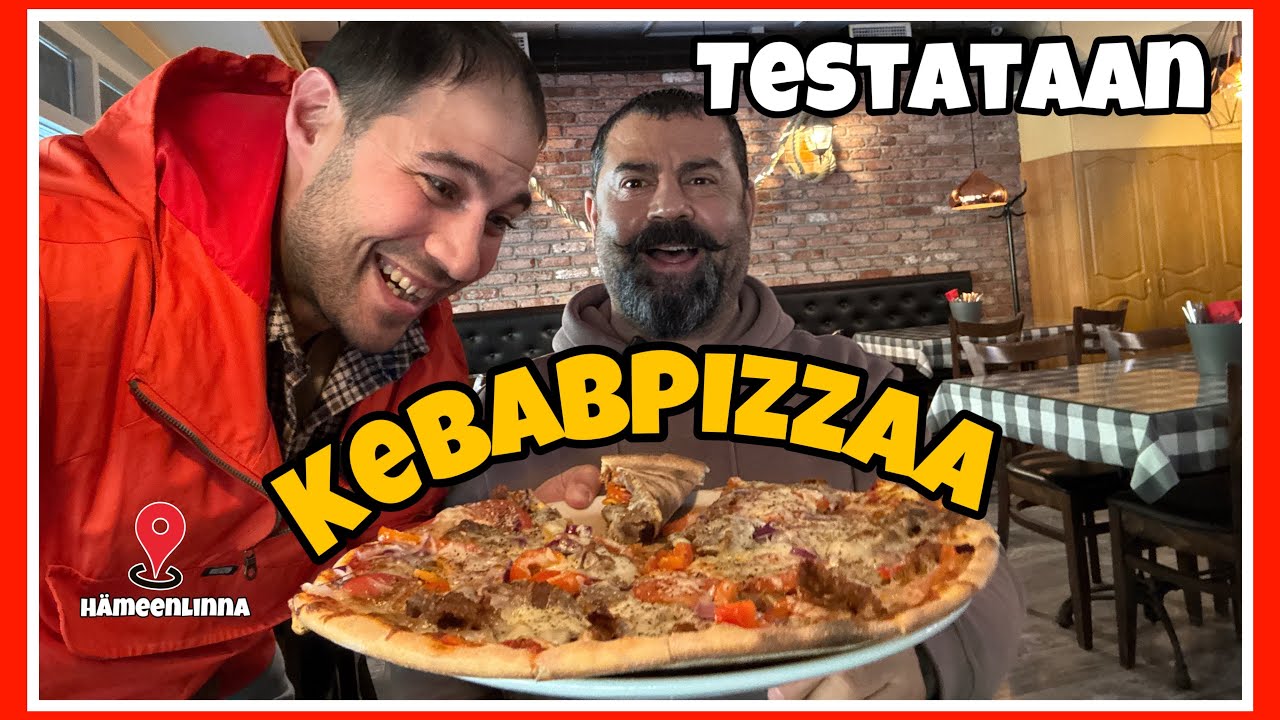 Onko suosittu KEBABPIZZA hyvää?