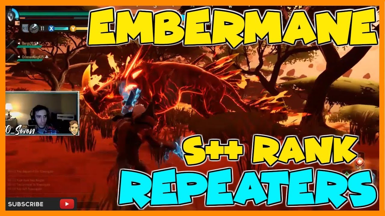 Dauntless: Beginner's Guide to S++ Repeater Hunts - Embermane