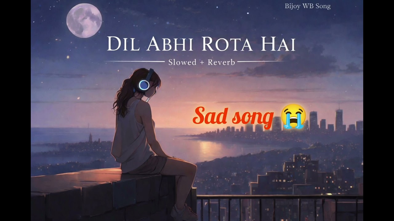 🗣️Dil Abhi Rota Hai 💔(Slowed + Reverb) | Heart Touching Sad Song 2026 | Bijoy WB Song