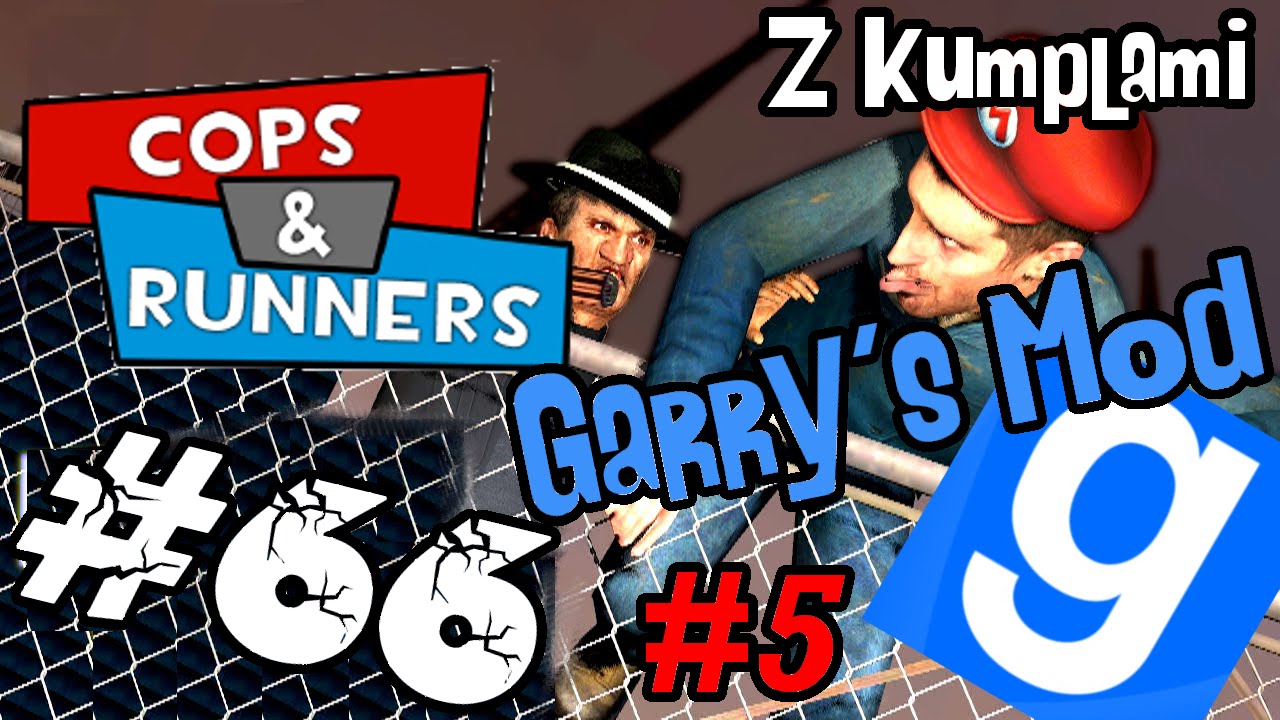 [LUŹNE GRANIE] Garry's mod (Z kumplami) #66 - Cops & Runners (#5), Podkręcanie Skoków! /Zagrajmy w