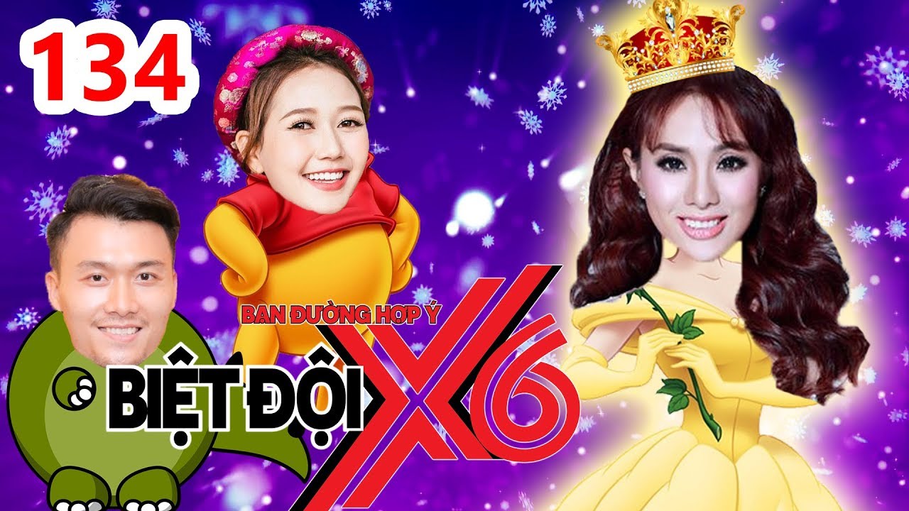 BIỆT ĐỘI X6 | BDX6 #134 | Hoa tỷ Miko rủ rê Cát Tường đòi xem múi của trai đẹp Xuân Phúc | 100818😂