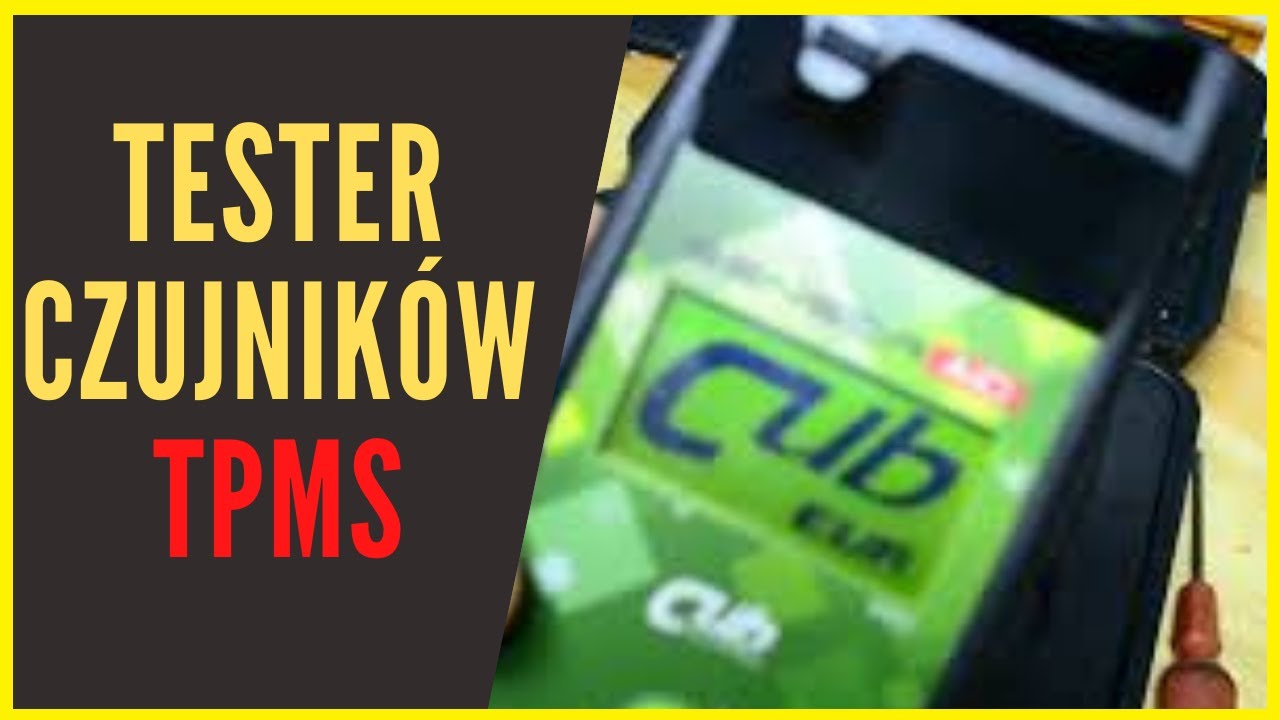 Tester czujników TPMS / CUB AID SENSOR