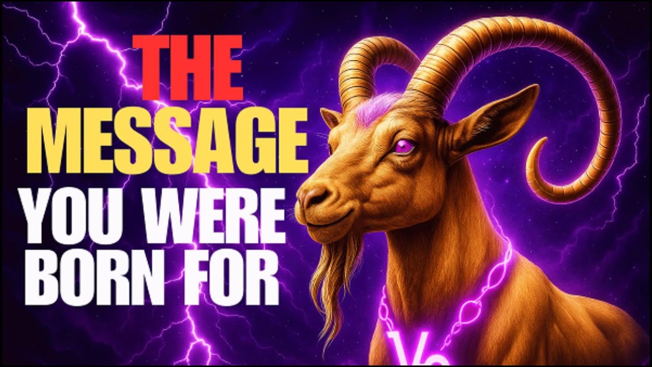 CAPRICORN ♑✨ THIS IS THE MESSAGE YOU WERE BORN TO RECEIVE 🌌📜