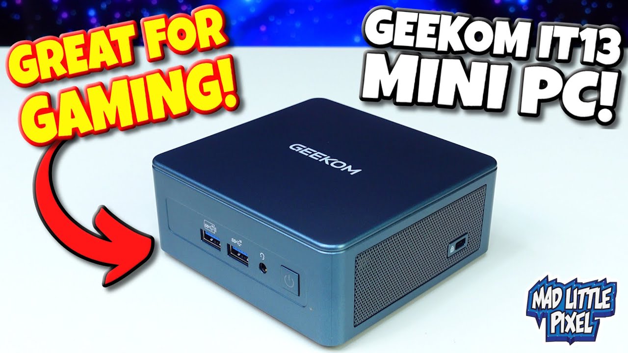 Мини-ПК Geekom IT13 — это полноценный игровой компьютер для ретро и современных игр!