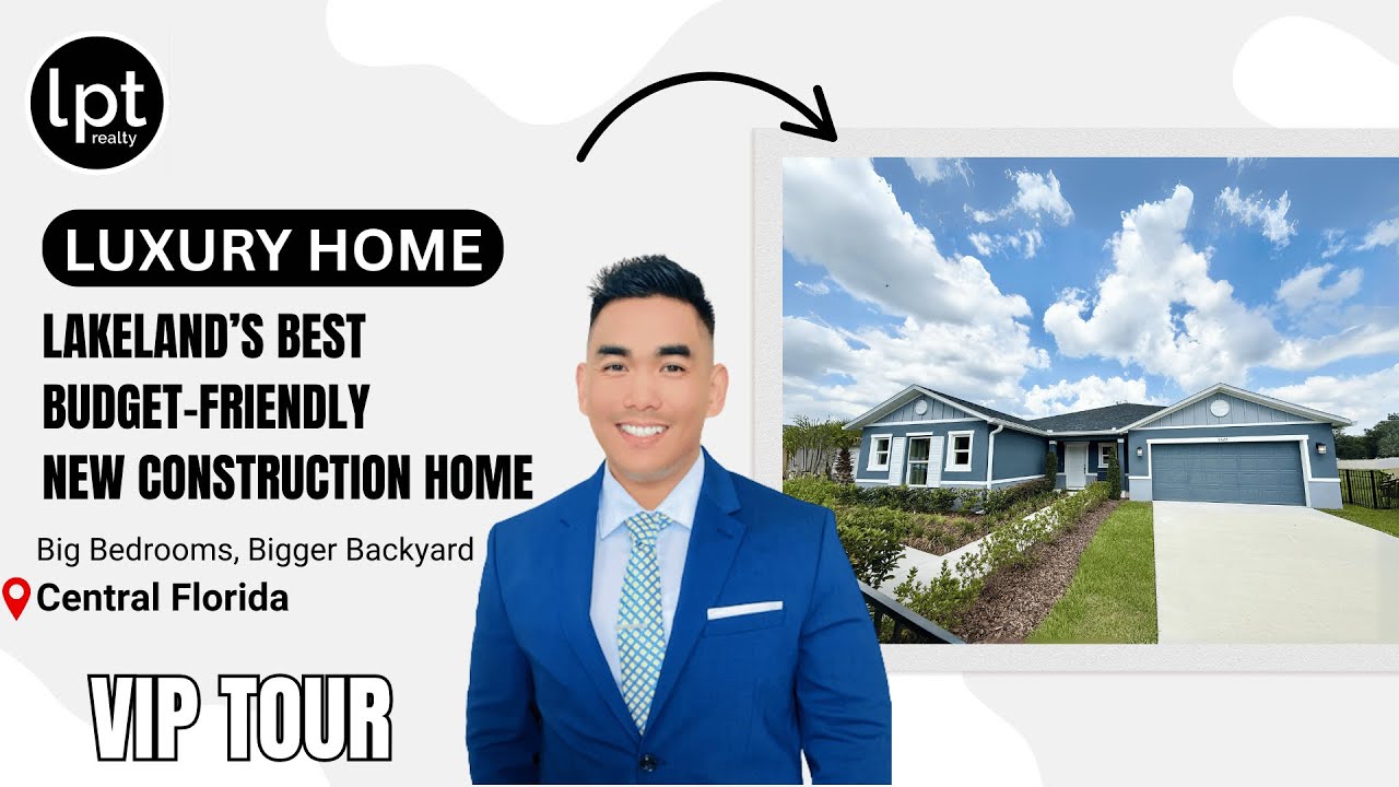 VIP Tour of Lakeland’s Best Budget-Friendly New Construction Home 🏡 Big Bedrooms, Bigger Backyard
