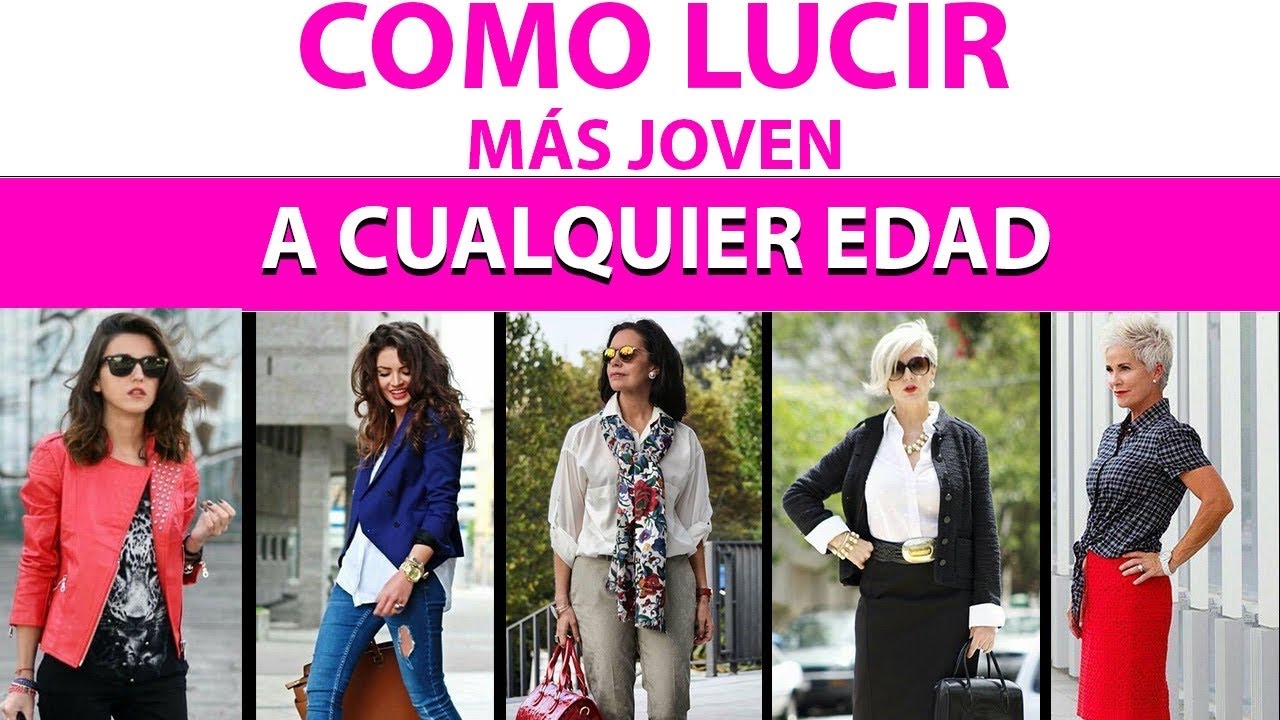 Como verte m&aacute;s joven despu&eacute;s de los 40 y m&aacute;s! Tips f&aacute;ciles de seguir.
