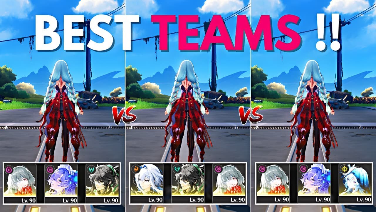 3 Best Teams for Phrolova! Wuthering Waves