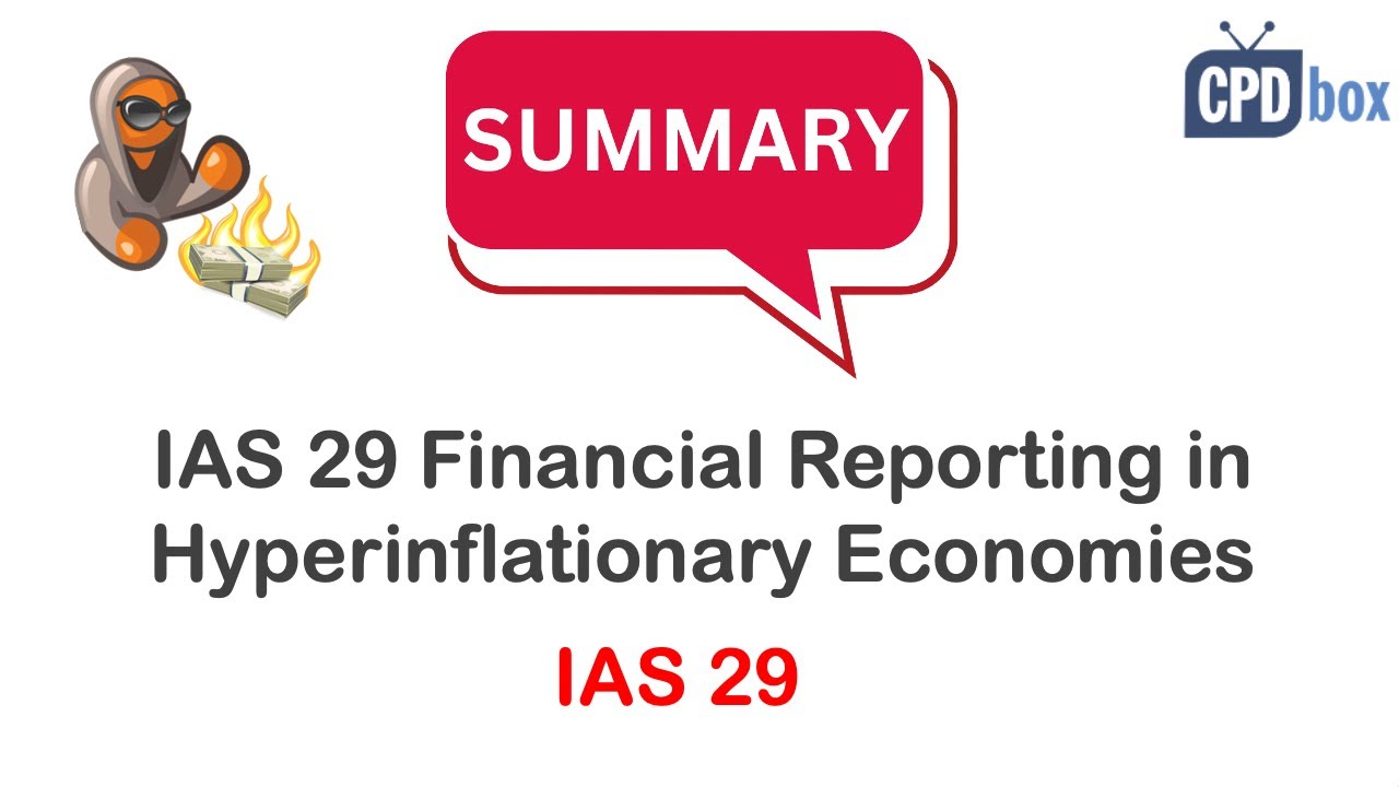 IAS 29 Financial Reporting in Hyperinflationary Economies summary - applies in 2026
