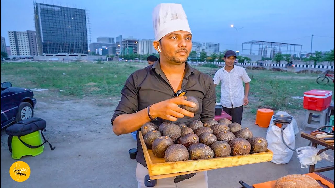 Most Expensive Kalakar Bhaiya Ka Avocado Toast Making Rs. 450/- Only l Surat Street Food