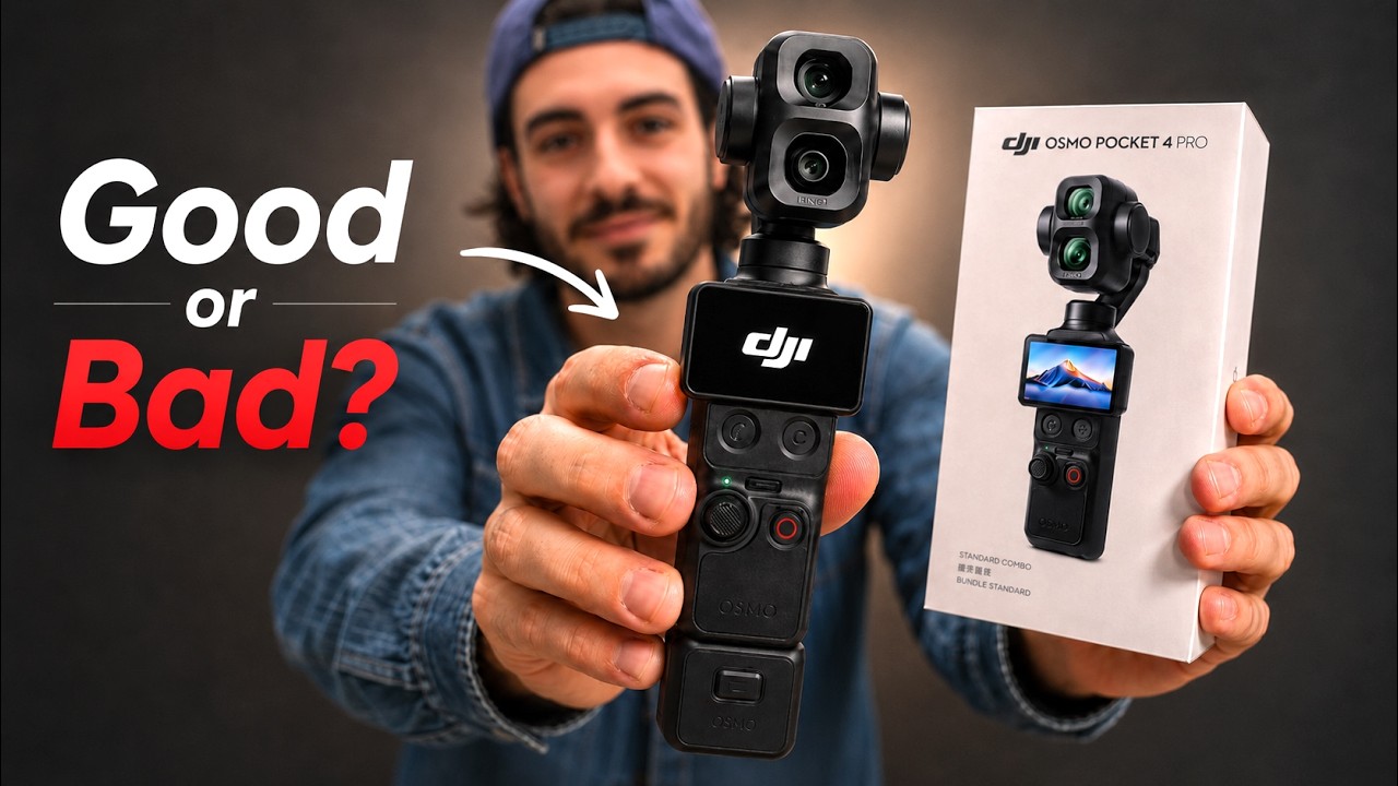 Обзор DJI Pocket 4 Pro (Чего я НЕ ОЖИДАЛ)