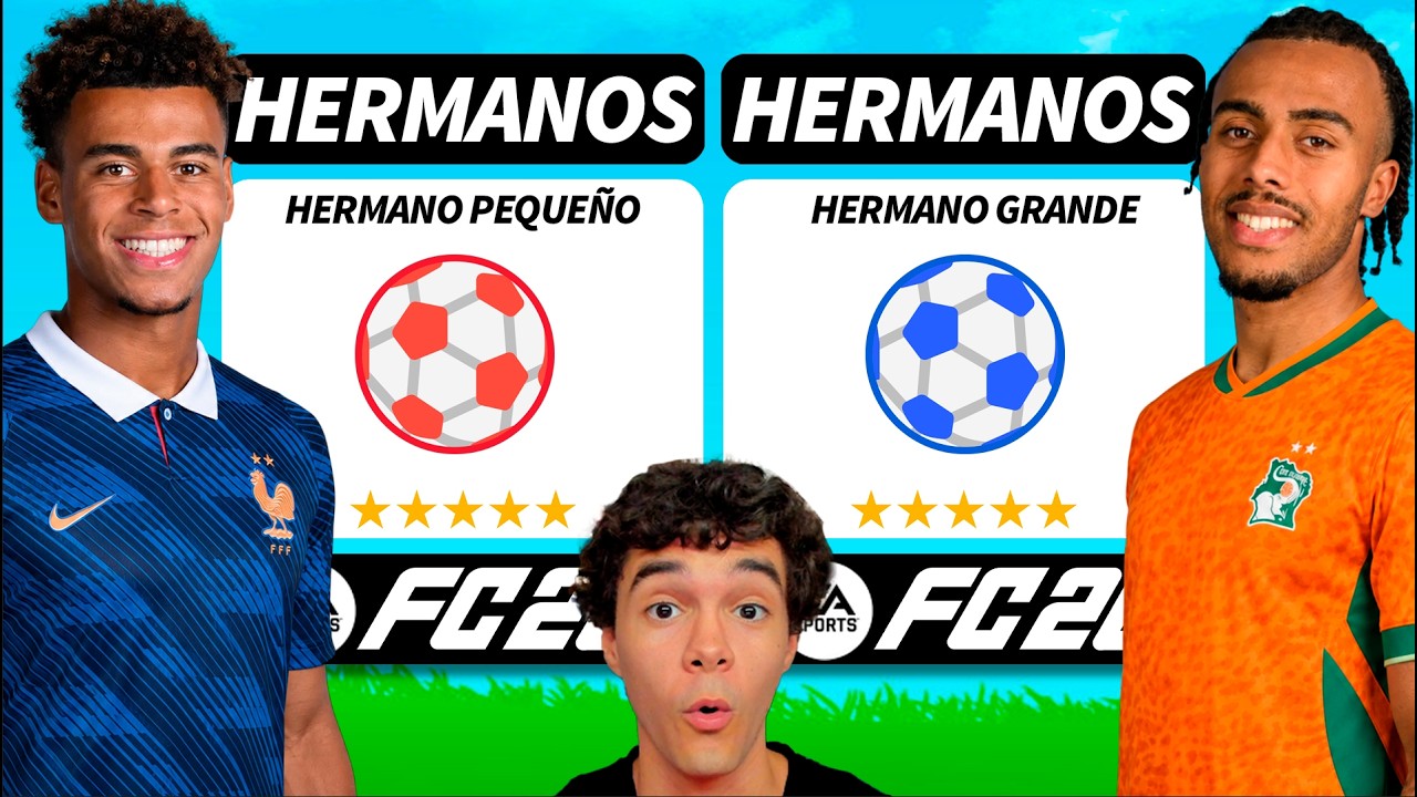 &iexcl;HERMANOS GRANDES vs HERMANOS PEQUE&Ntilde;OS!