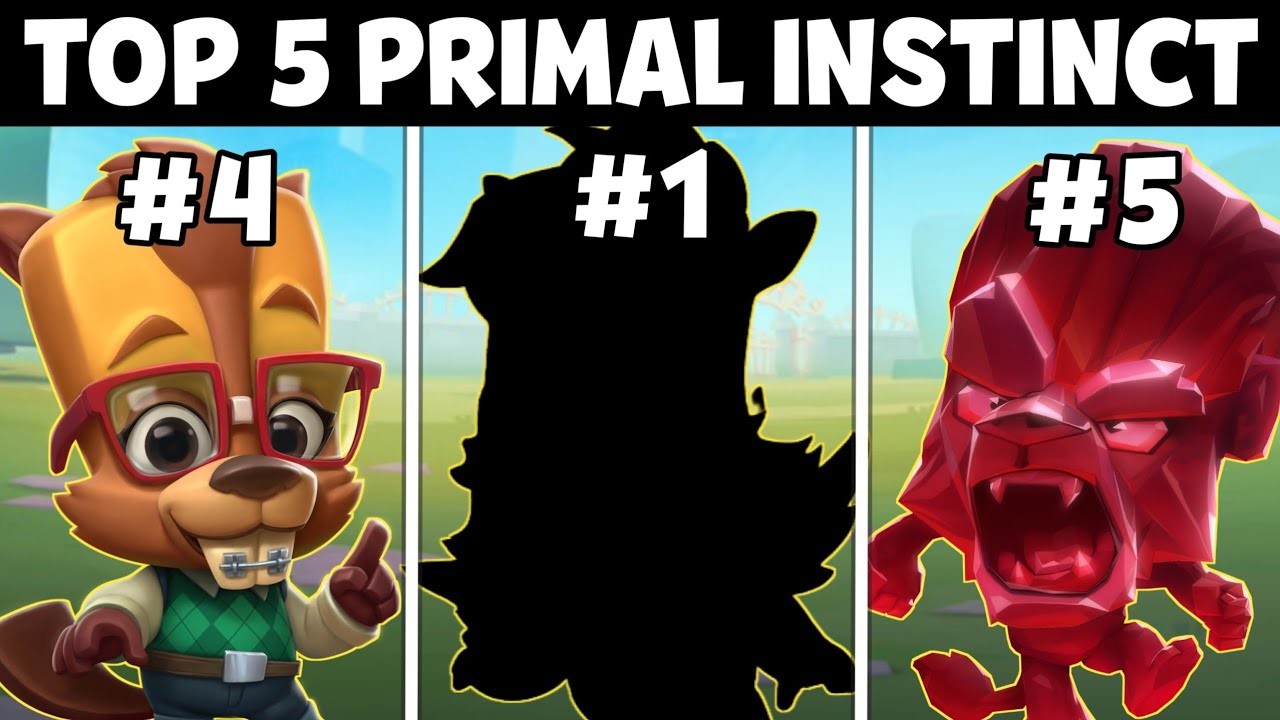 Top 5 Primal Instincts 🤔 | Zooba