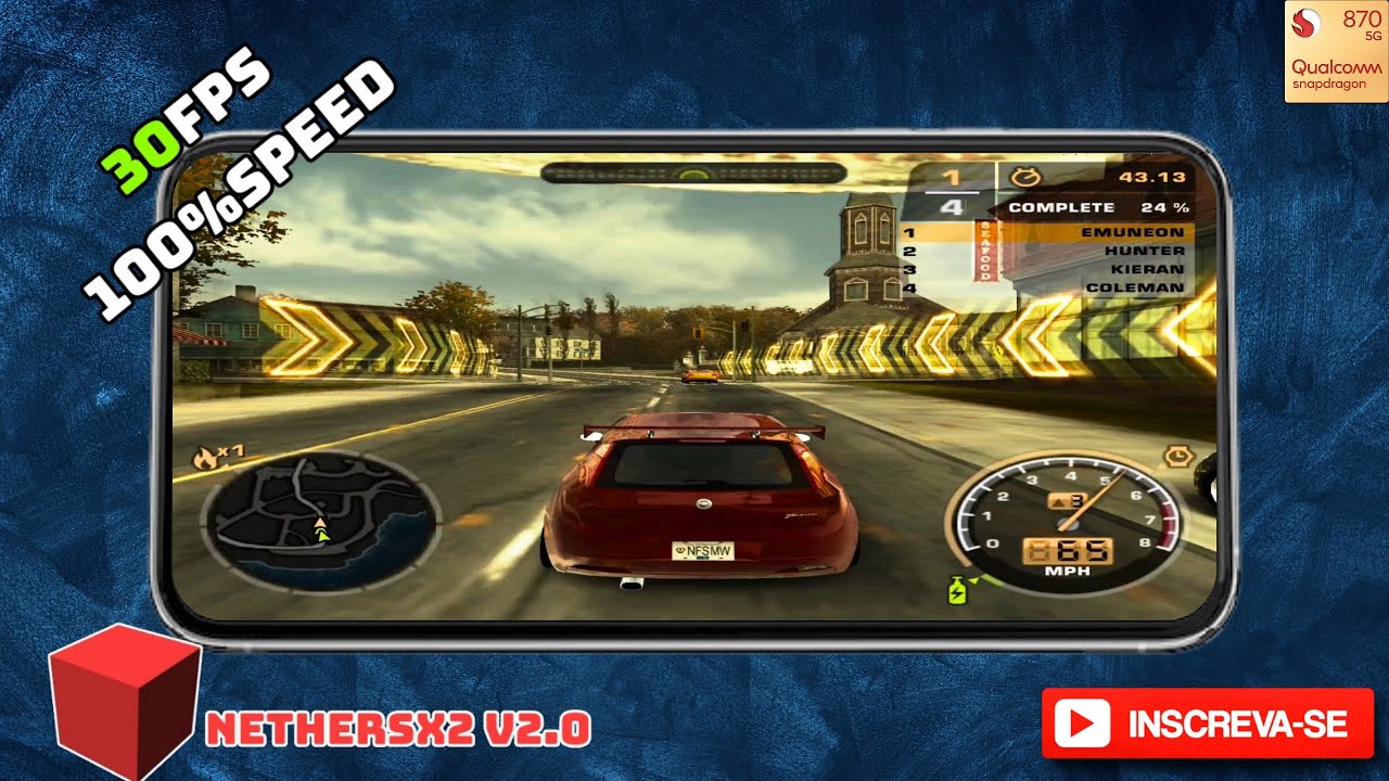 NetherSX2 v2.0 | MELHOR CONFIG 2025 para Need for Speed Most Wanted Black Edition ⚙️🔥#nfsmostwanted