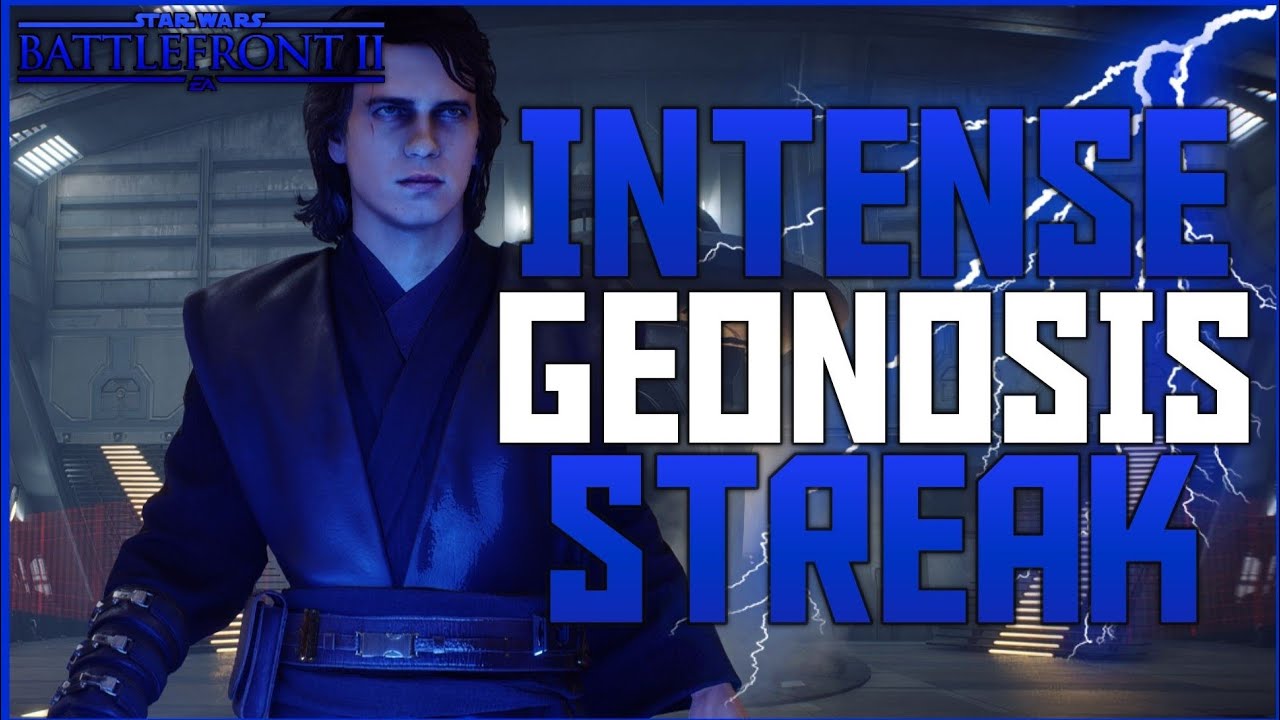 INTENSE Anakin Skywalker KILLSTREAK on GEONOSIS I Battlefront 2