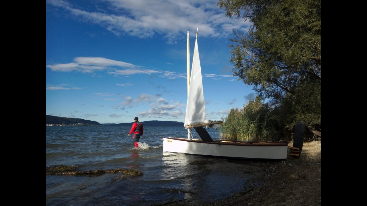 October Dinghy Cruising on Lake Constance with my Goat Island Skiff