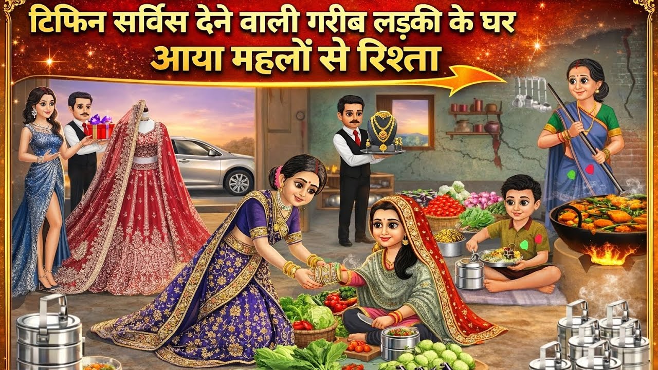 Tiffin service Ek Ladki Ke Ghar Aaya Rishta mahlon se😱😱
