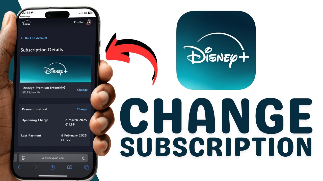 Как изменить подписку Disney Plus 2025