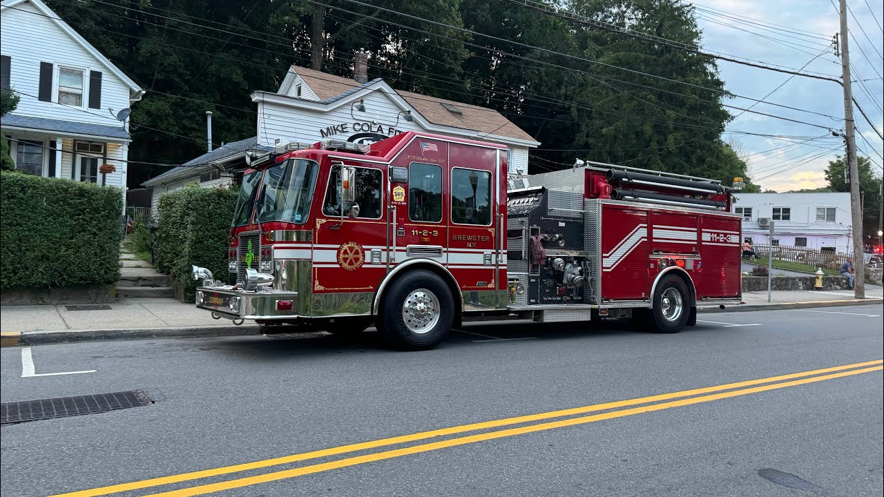 Mount Kisco volenteer fire department parade 2024
