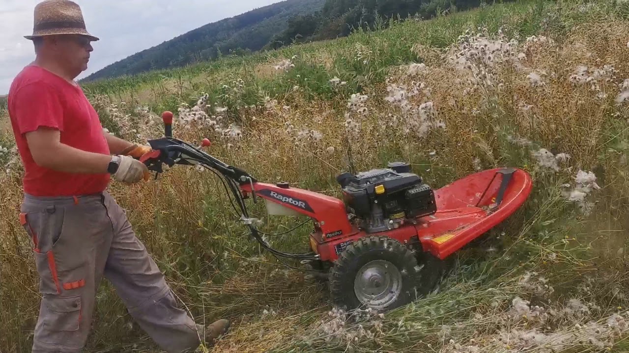 Multifunkčn&iacute; nosič RAPTOR Hydro s bubnovou sekačkou