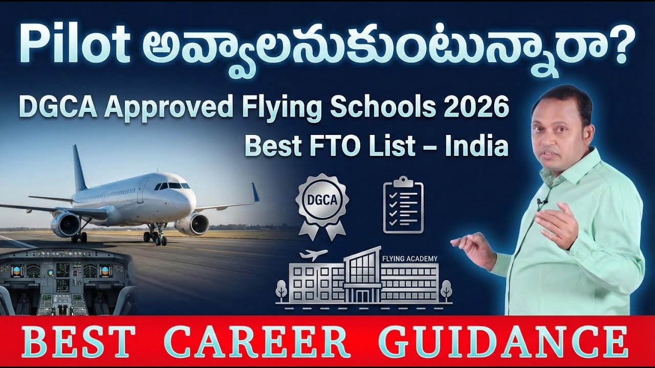 Do You Want to Become a Pilot? | DGCA Approved Flying Schools 2026 | Best FTOs in India