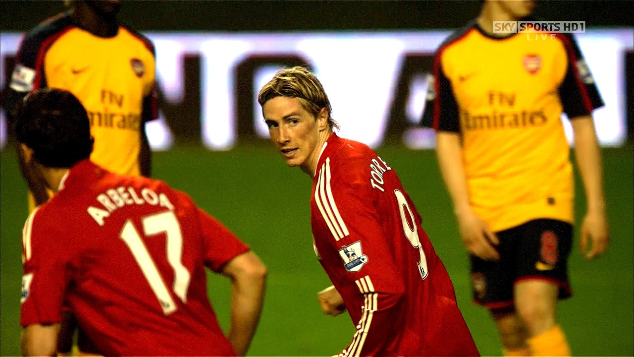 Fernando Torres Vs Arsenal (EPL) (Home) (21/04/2009) HD 1080i By YazanM8x