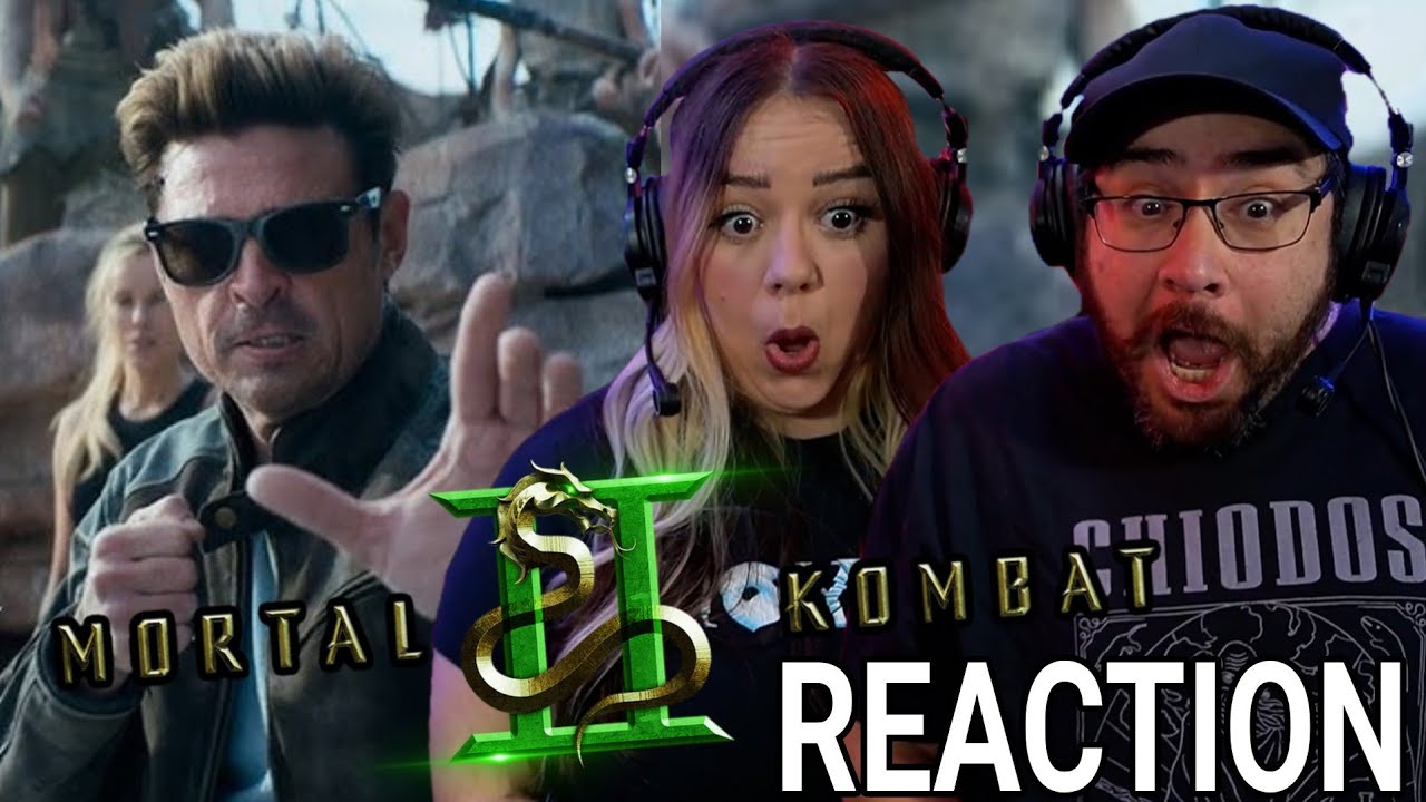 MORTAL KOMBAT 2 Official Trailer REACTION | MK2 | Johnny Cage is here!