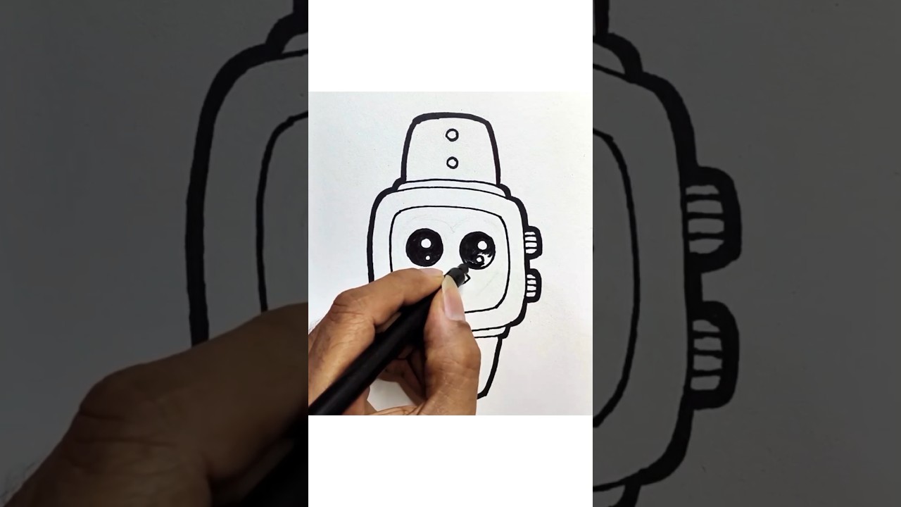 How to Draw Smartwatch,Easy Watch Drawing, 