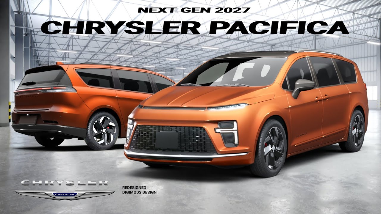 CHRYSLER PACIFICA 2027 Новый дизайн? Переработанный дизайн