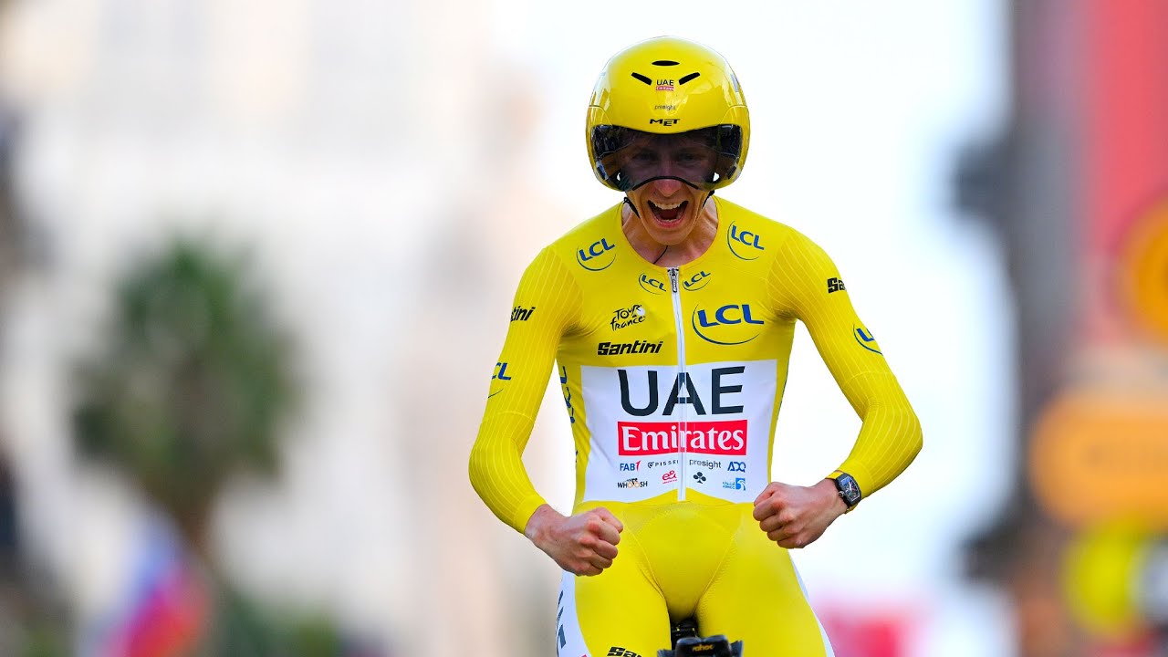 21a tappa - Poga-Shark, prestazione monstre per lo sloveno nella crono - Tour de France 21/07/2024