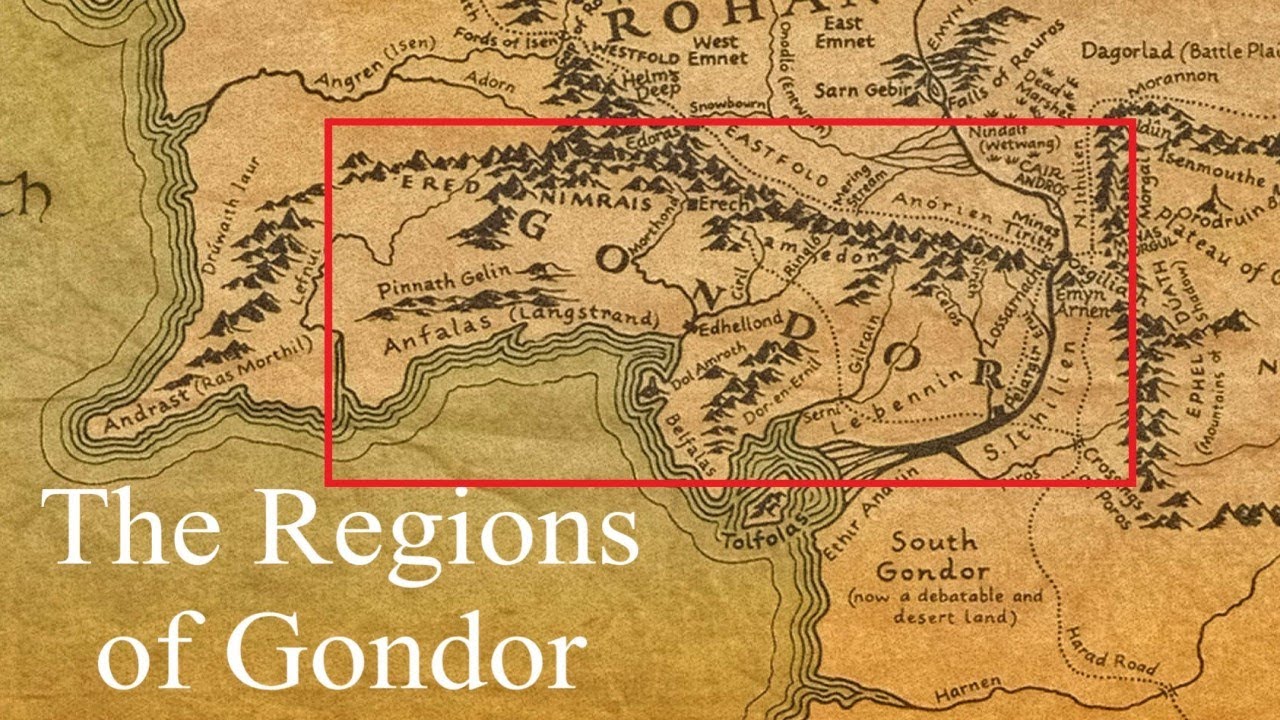 The Regions of Gondor