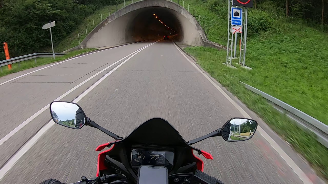 Honda CBR 650 R Testfahrt GoPro #1