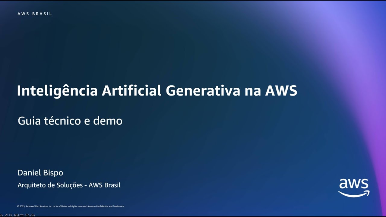 Inteligência Artificial Generativa na AWS | Amazon Bedrock e aplicações práticas