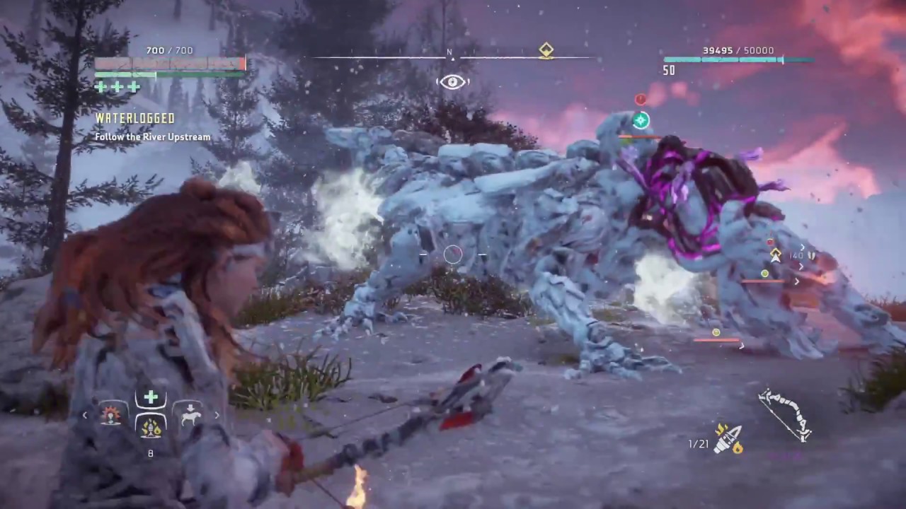 Horizon Zero Dawn Frozen Dodgeroll Further Quests!