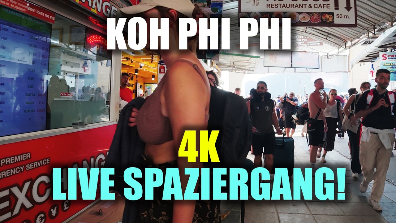 Koh Phi Phi LIVE Spaziergang 2026!