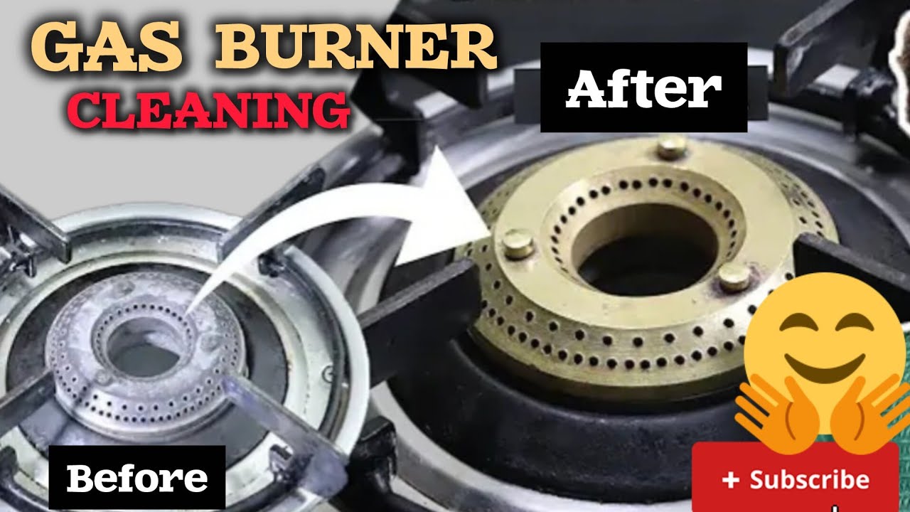 Clean Gas burners in minutes in just 5/- Gas Burner Cleaning Tips | How to clean Gas Burners at home