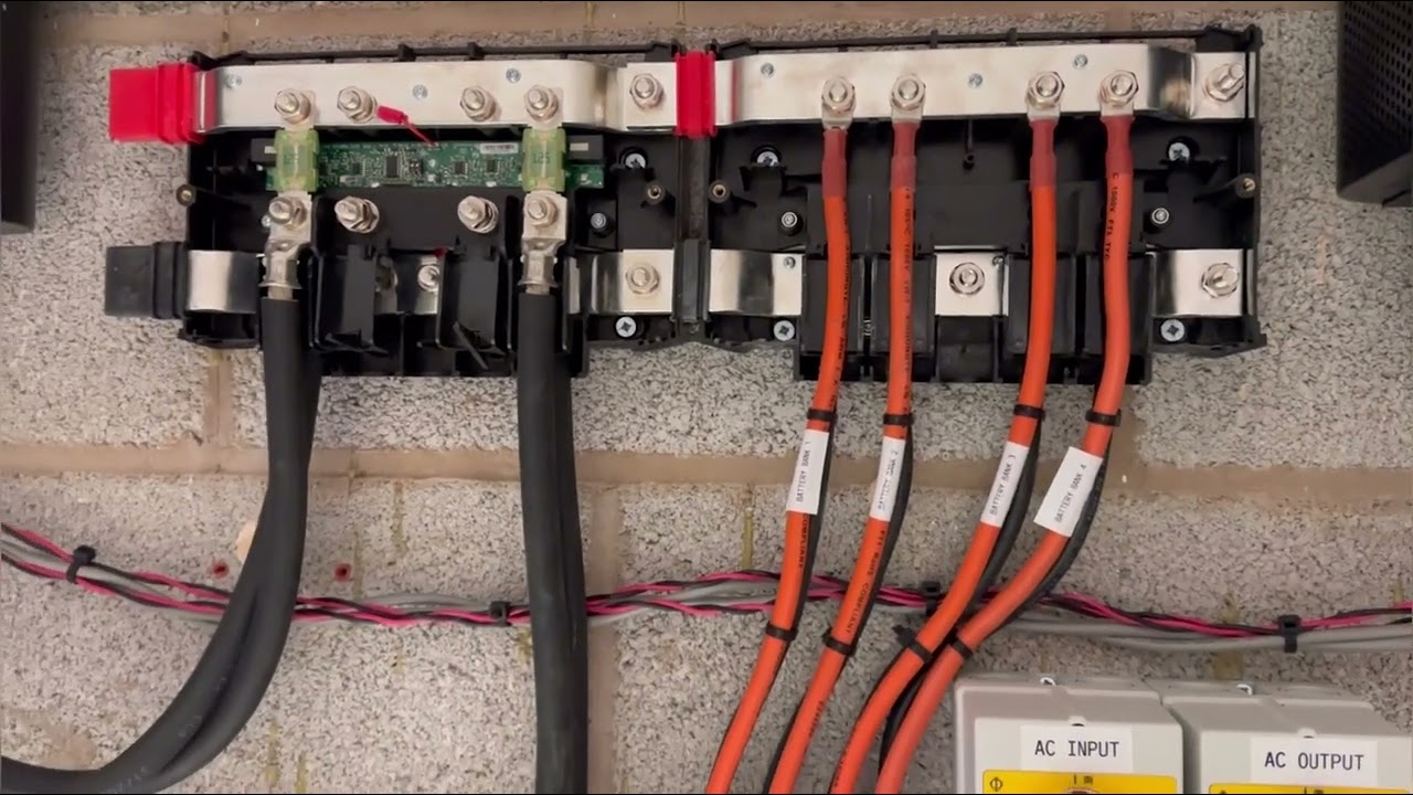 How To Connect Two Lithium-Ion Battery Banks (Pylontech US5000 & US3000) to a Common DC Link