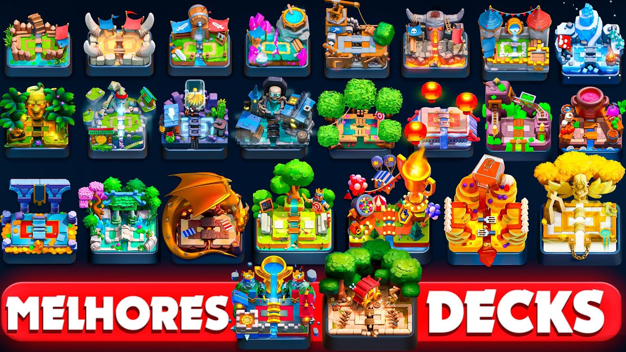 MELHOR DECK para CADA ARENA no Clash Royale (Novembro 2025)