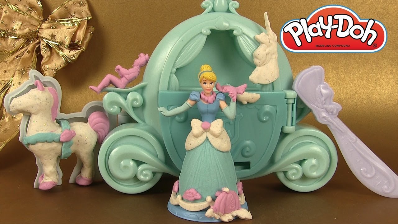 Pâte à Modeler Play Doh Cendrillon Carrosse Royal Cinderella Royal Carriage 2017