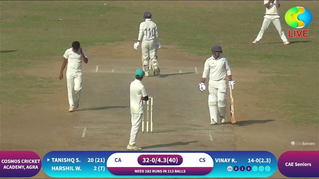 Cosmos Cricket Academy v/s C.A.E Mathura