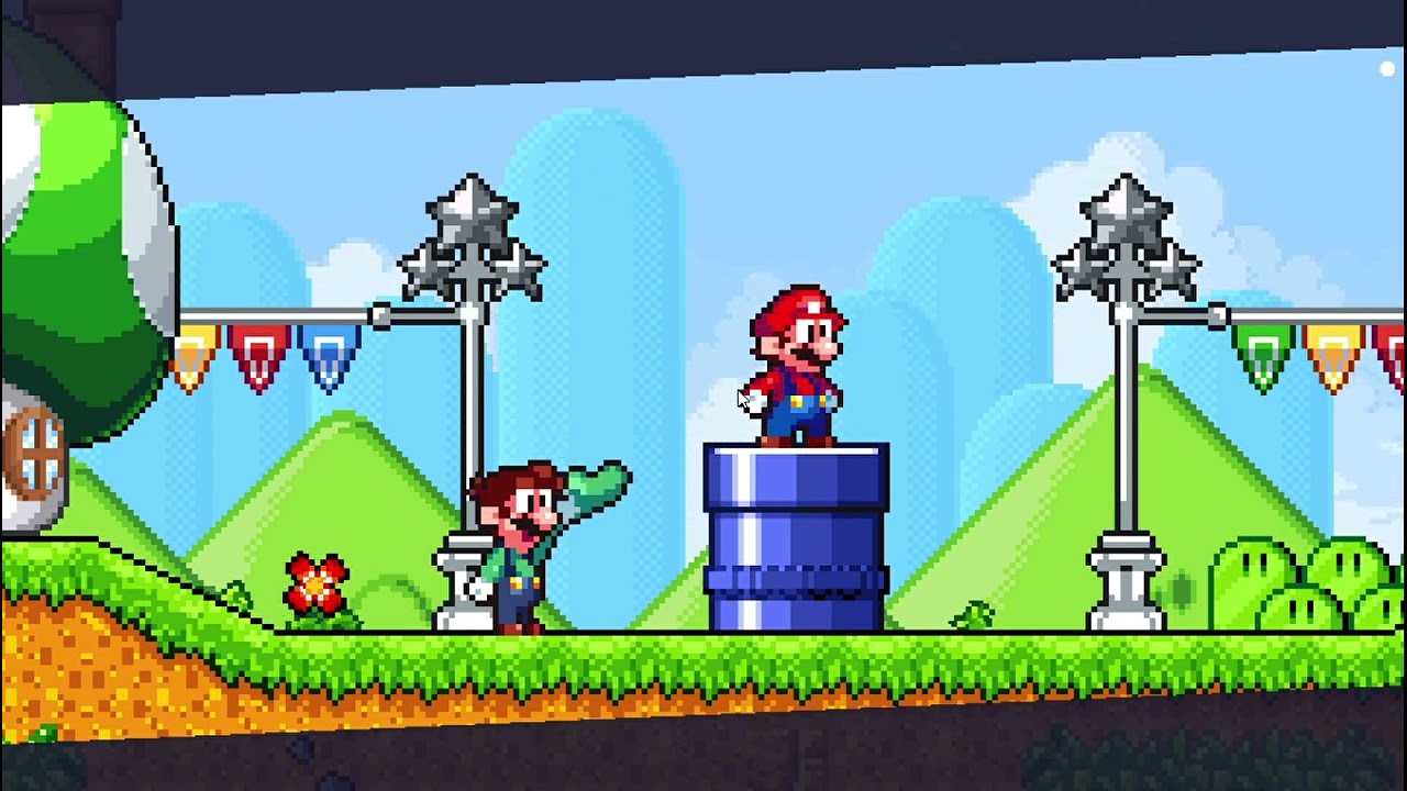 Super Mario and the Rainbow Stars!!!. (This Is an amazing game Go play it!)