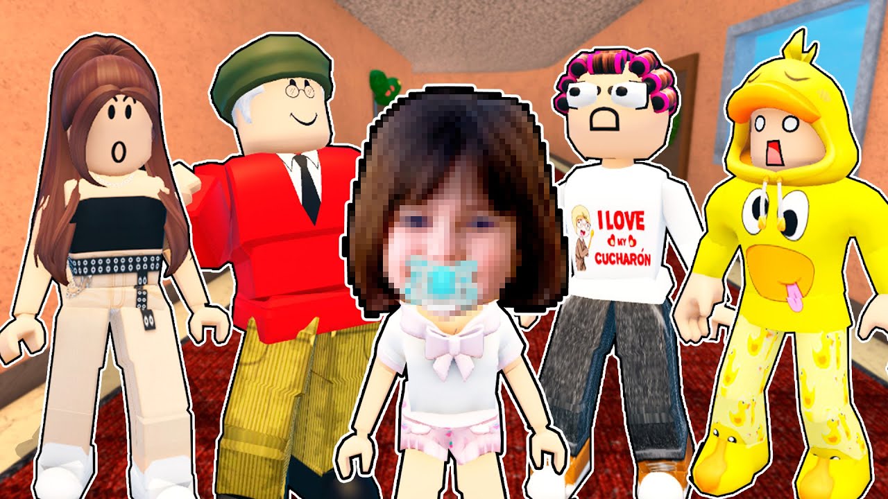 Mi BEBÉ MUESTRA SU CARA SI PIERDE en Murder Mystery Roblox!